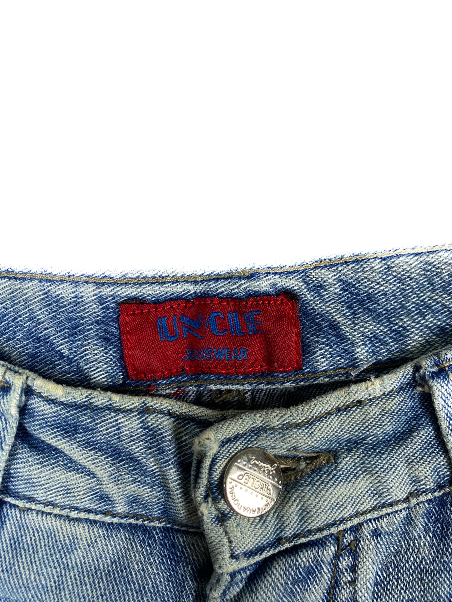Blue Denim Baggy Jeans