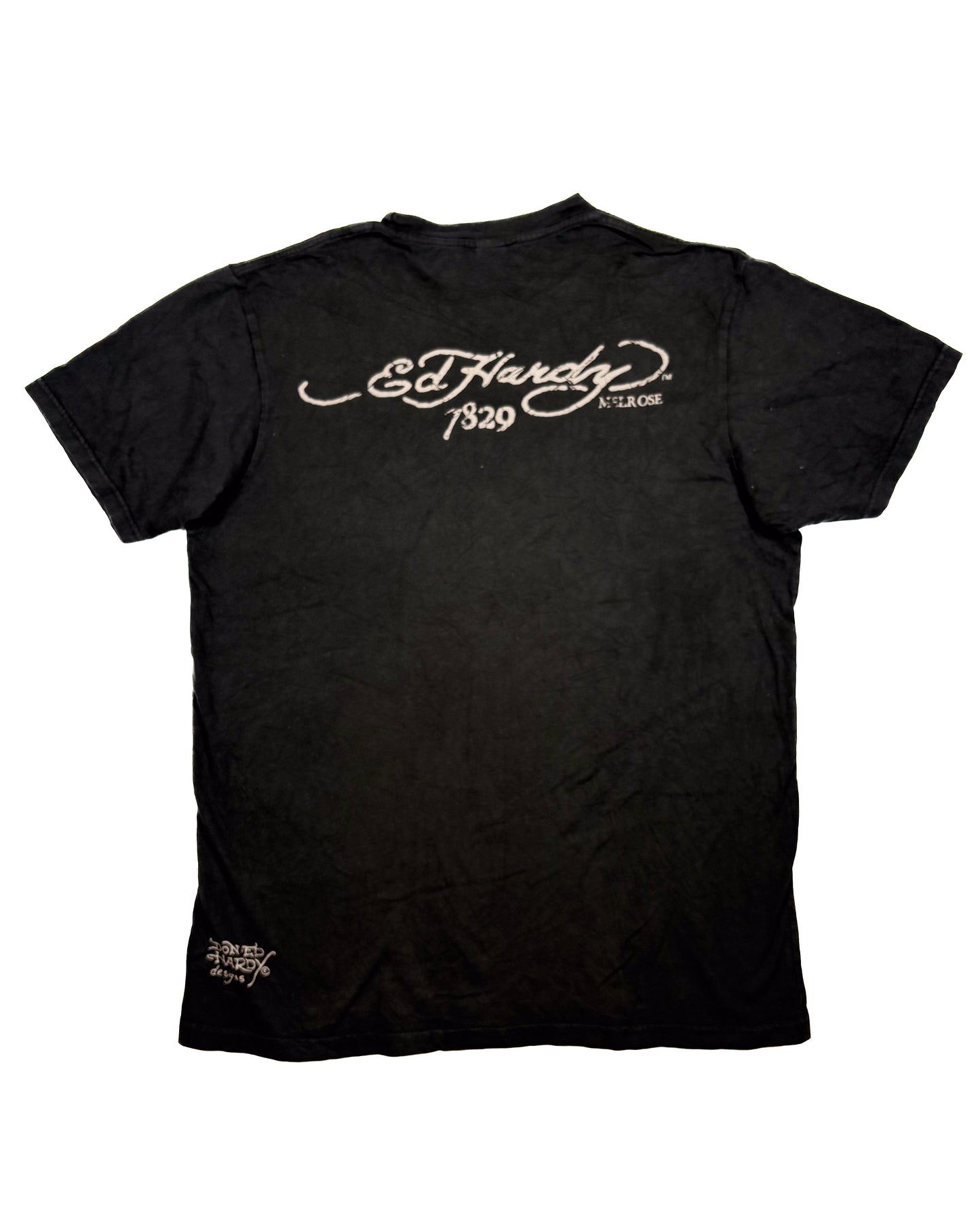 Ed Hardy "Love Slowly Kills " Skull Tee