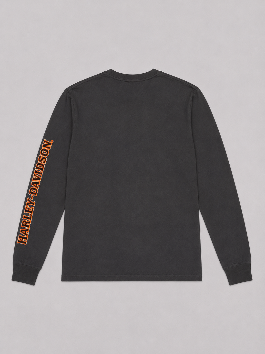 Harley Davidson Grey Logo Long Sleeve