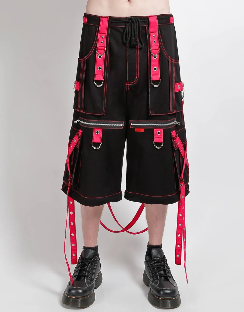 X-Strap Zip Off Pant Black/Pink