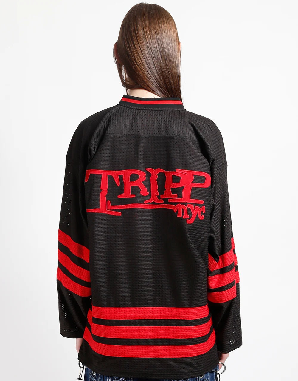 Tripp NYC Logo Jersey Red & Black
