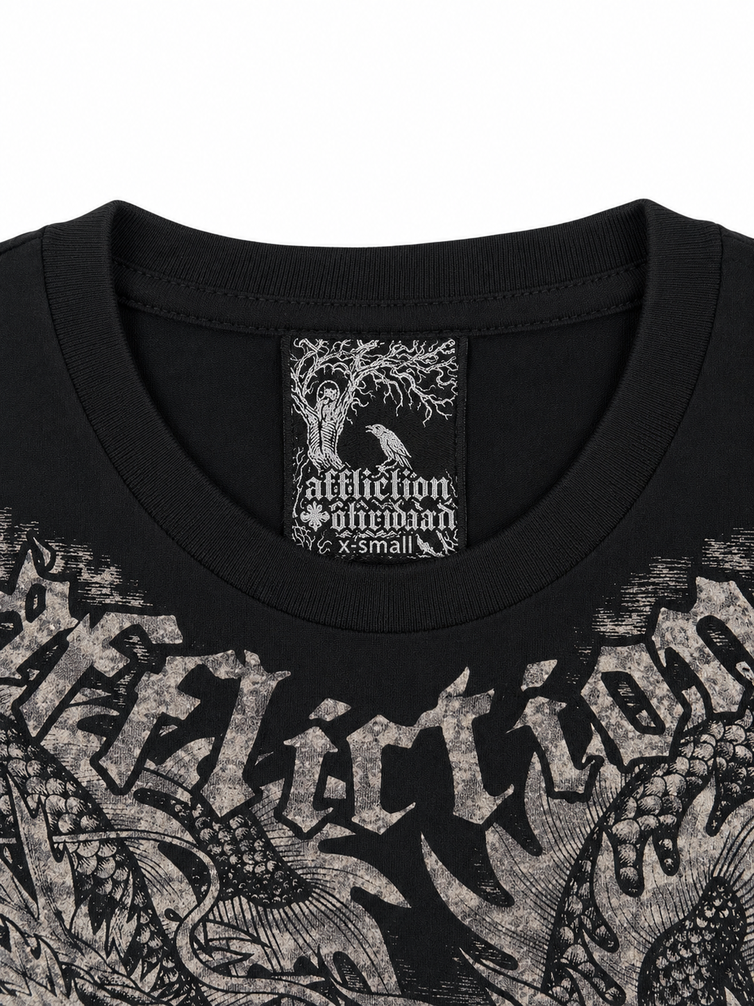 Affliction Flaming Dragon S/S B/O