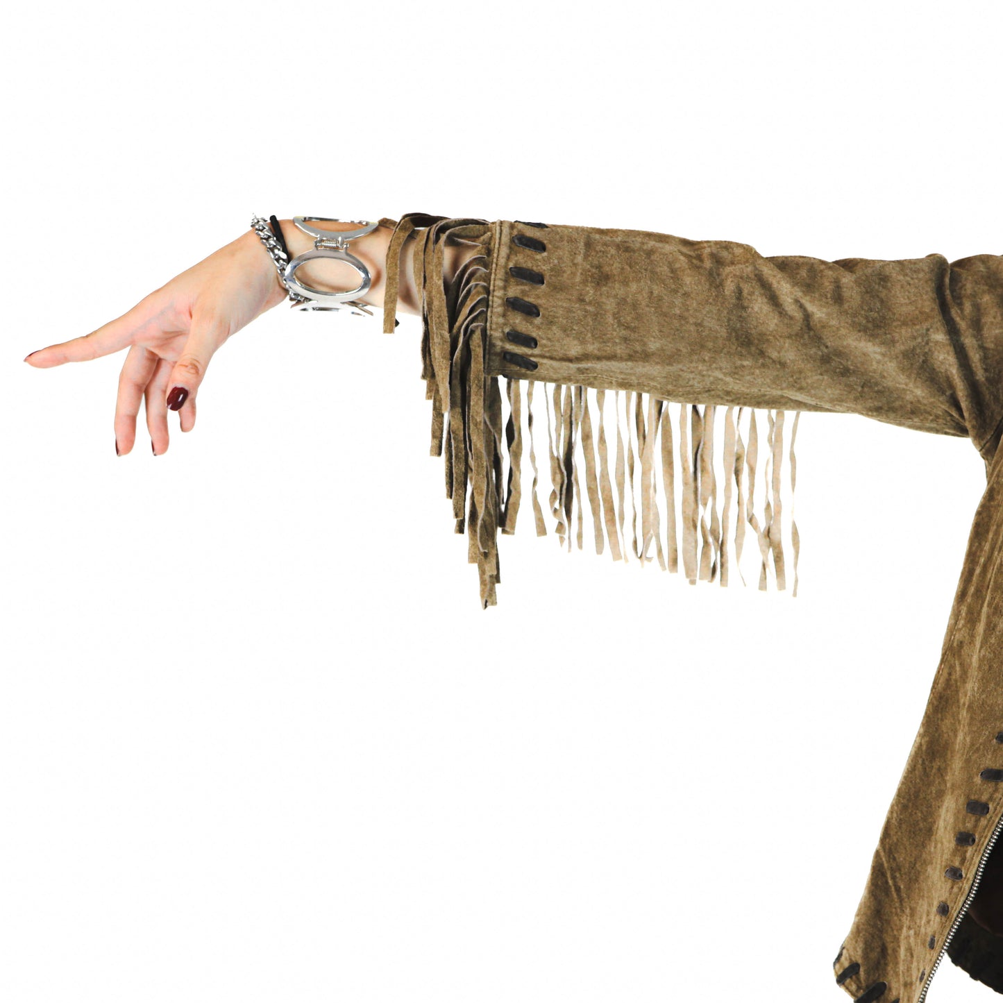 Suede Cowboy Chic Paul Berman jacket