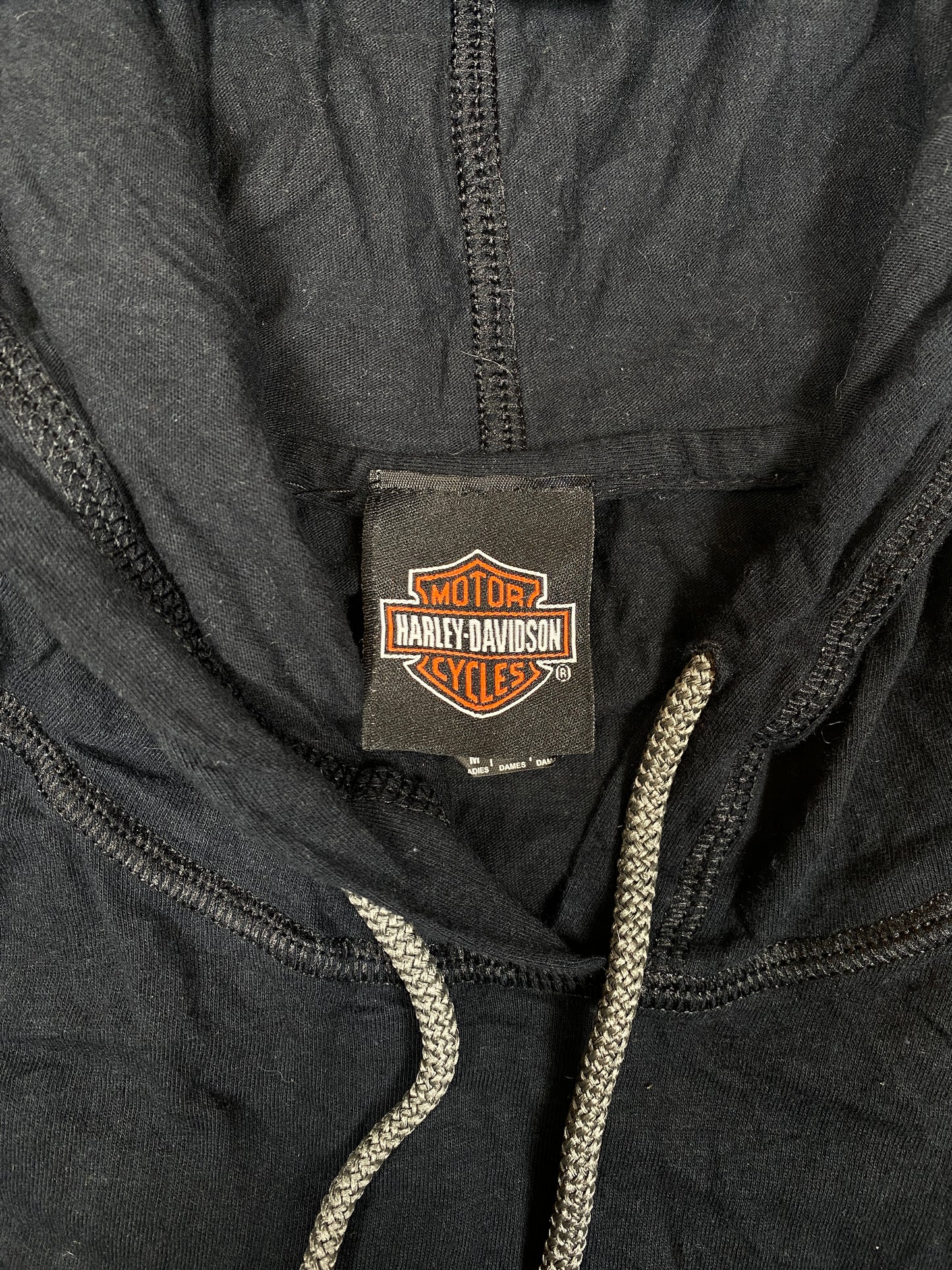 Harley Davidson Skull Hood Long Sleeve
