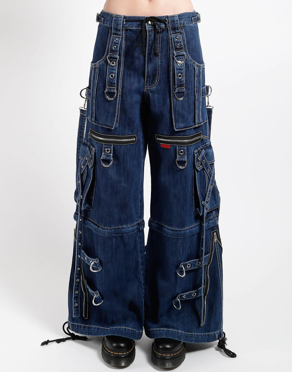Tripp NYC X-Strap Pant - Dark Blue Denim