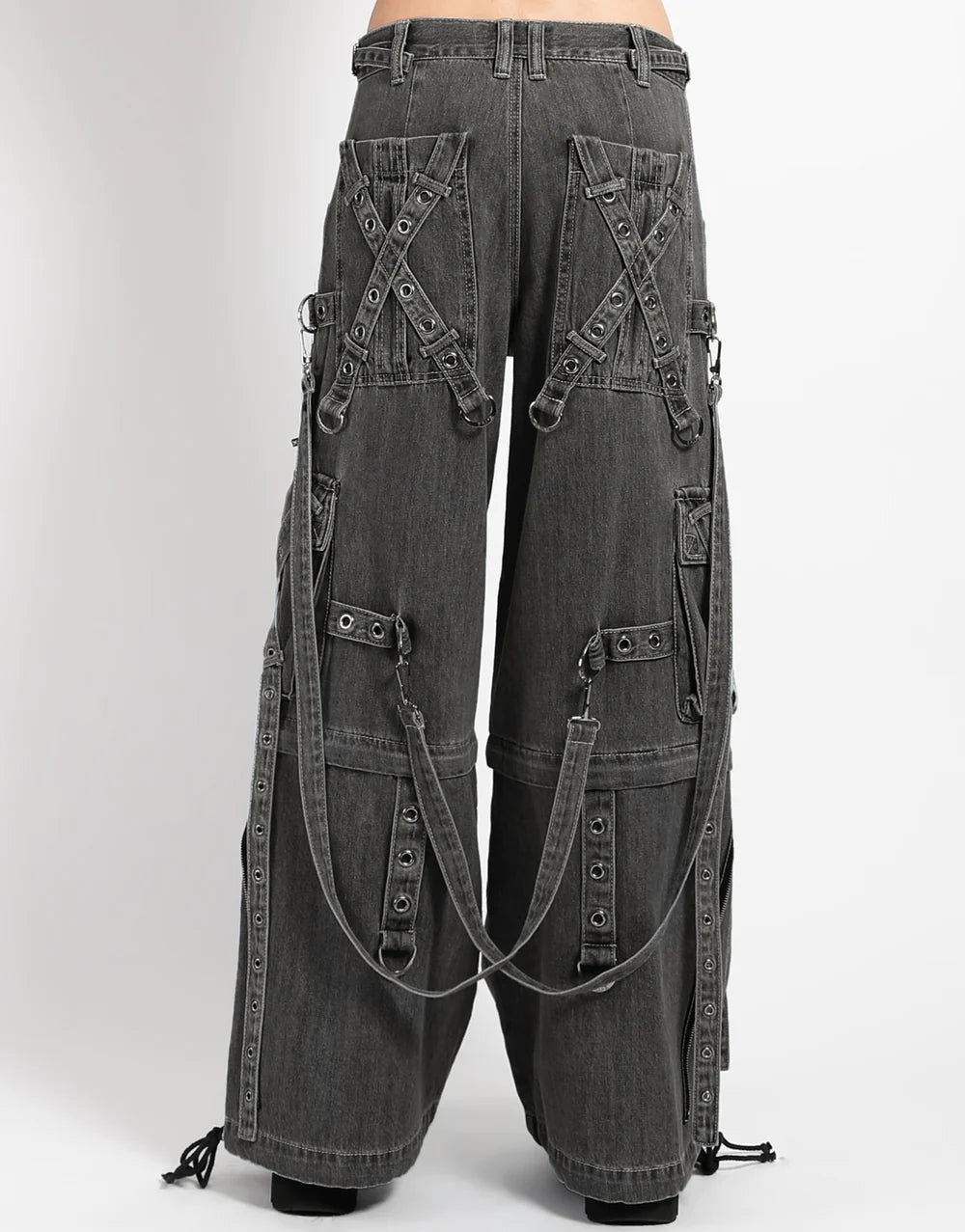 Tripp NYC X-Strap Pant Black Denim