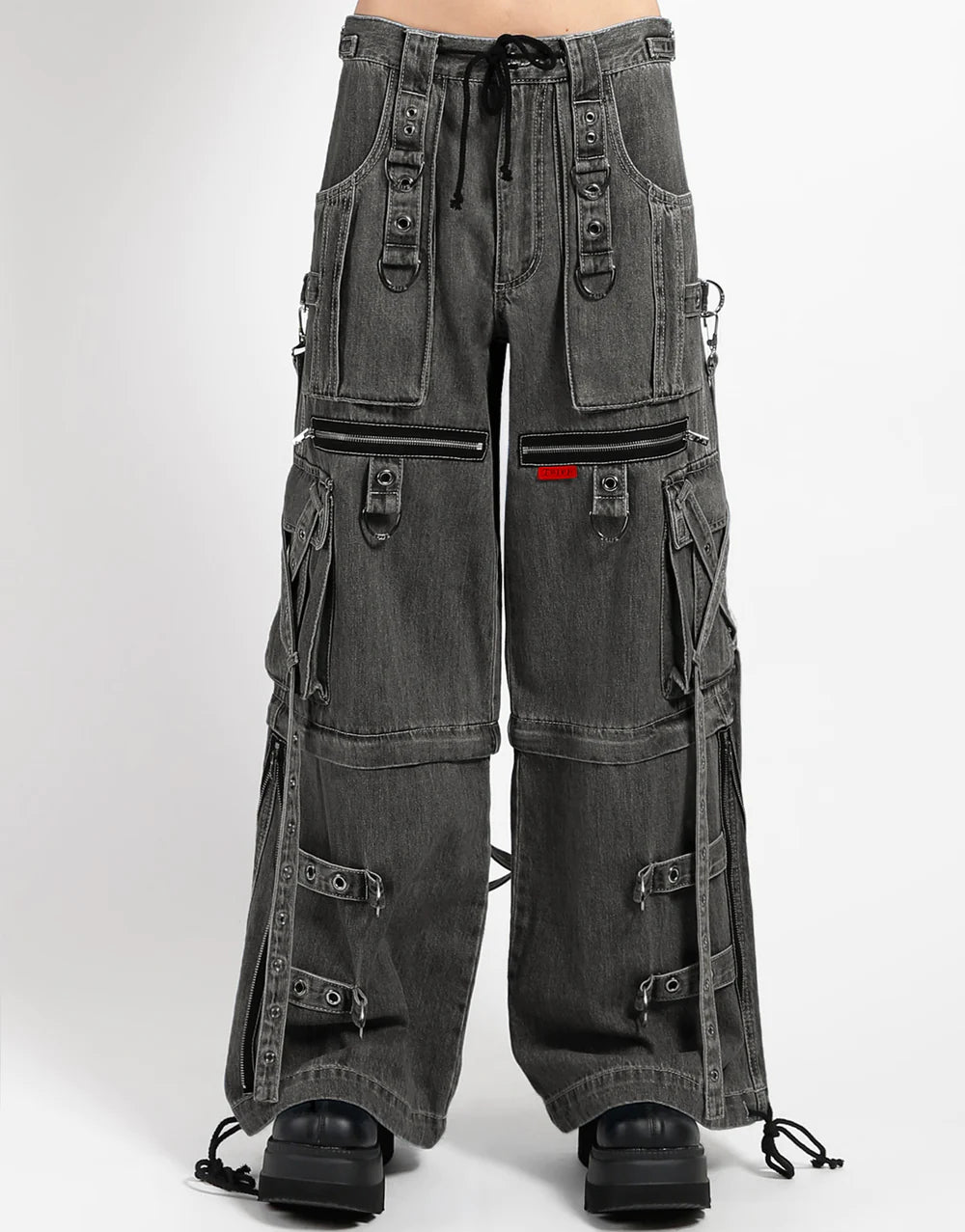 Tripp NYC X-Strap Pant Black Denim