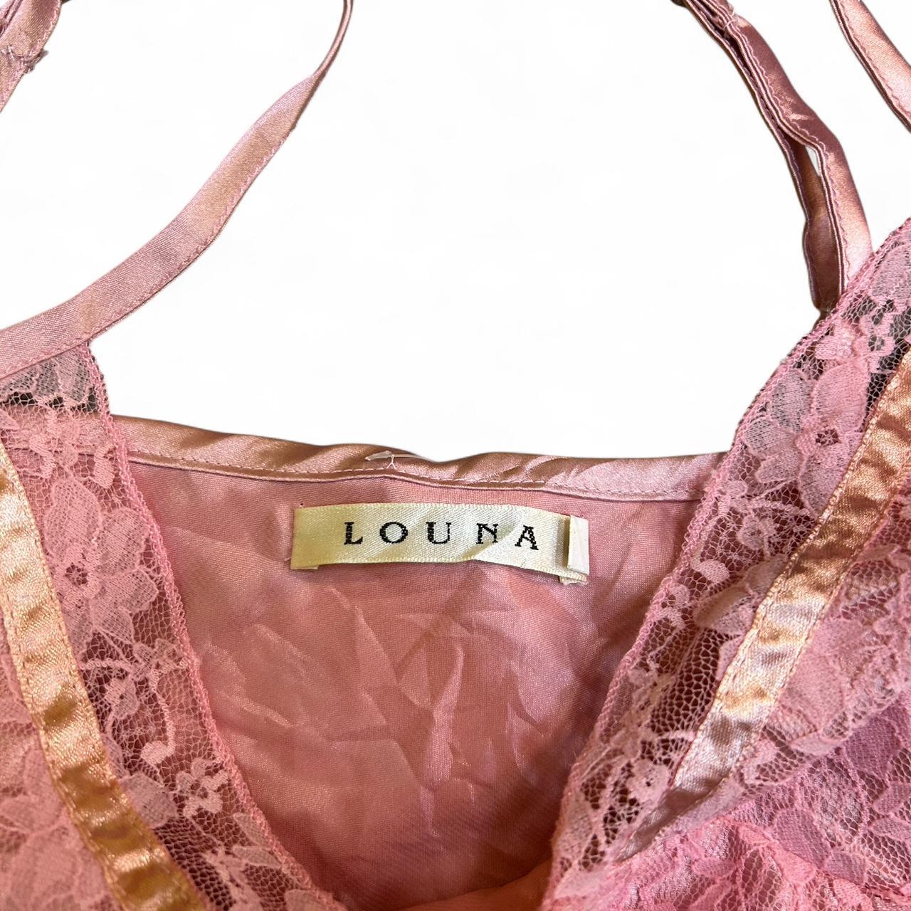 Y2K Louna Pink Babydoll Cami Lace