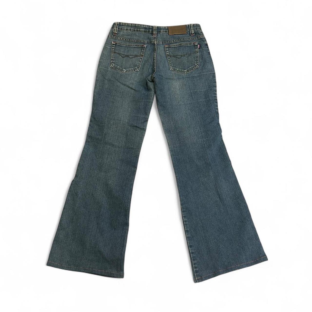 Women's Zipper Pocket Grunge Jeans