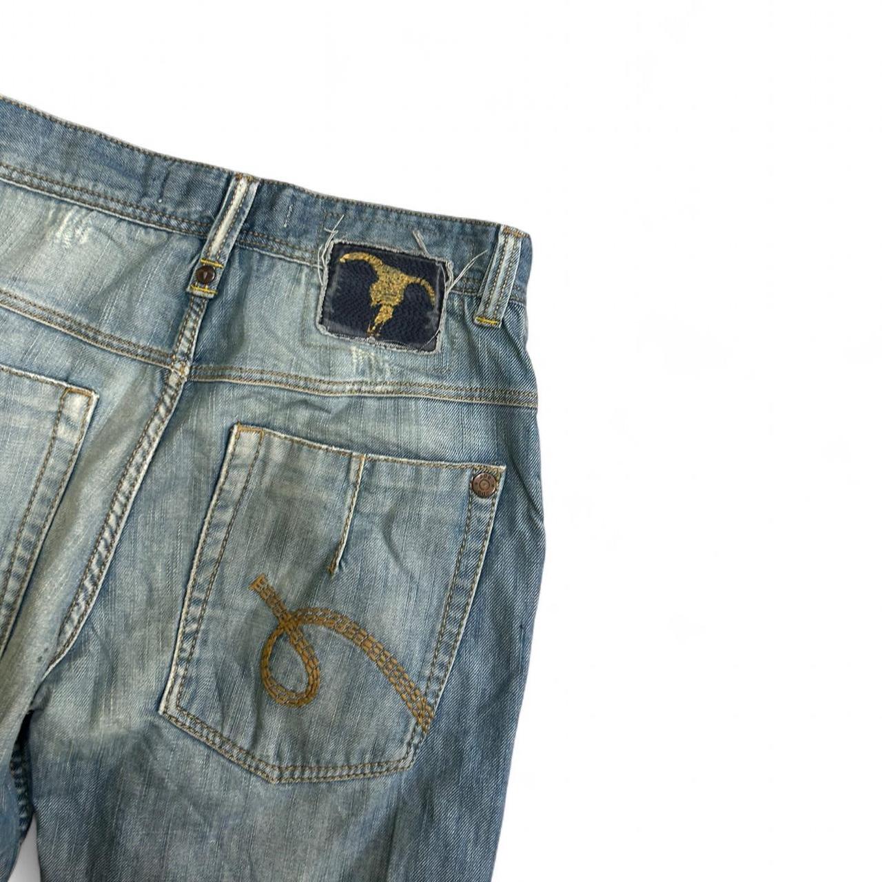 EDC Baggy Pocket Distressed Jeans