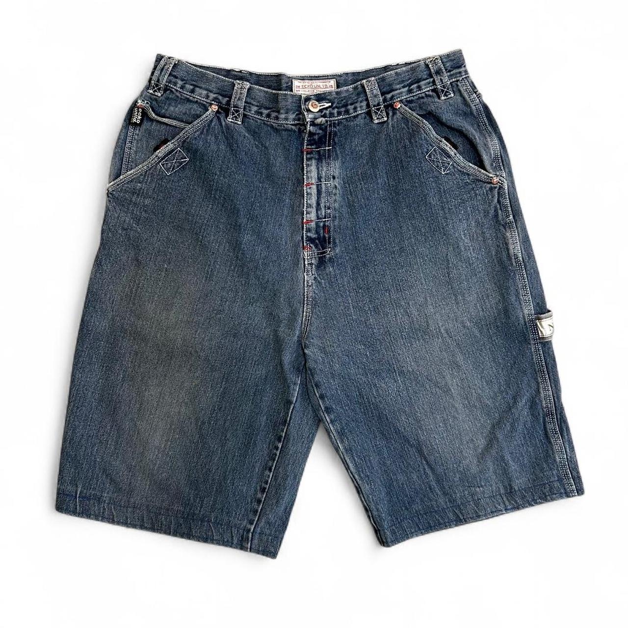 Grunge Ecko Unltd. Men's Blue and Navy Shorts