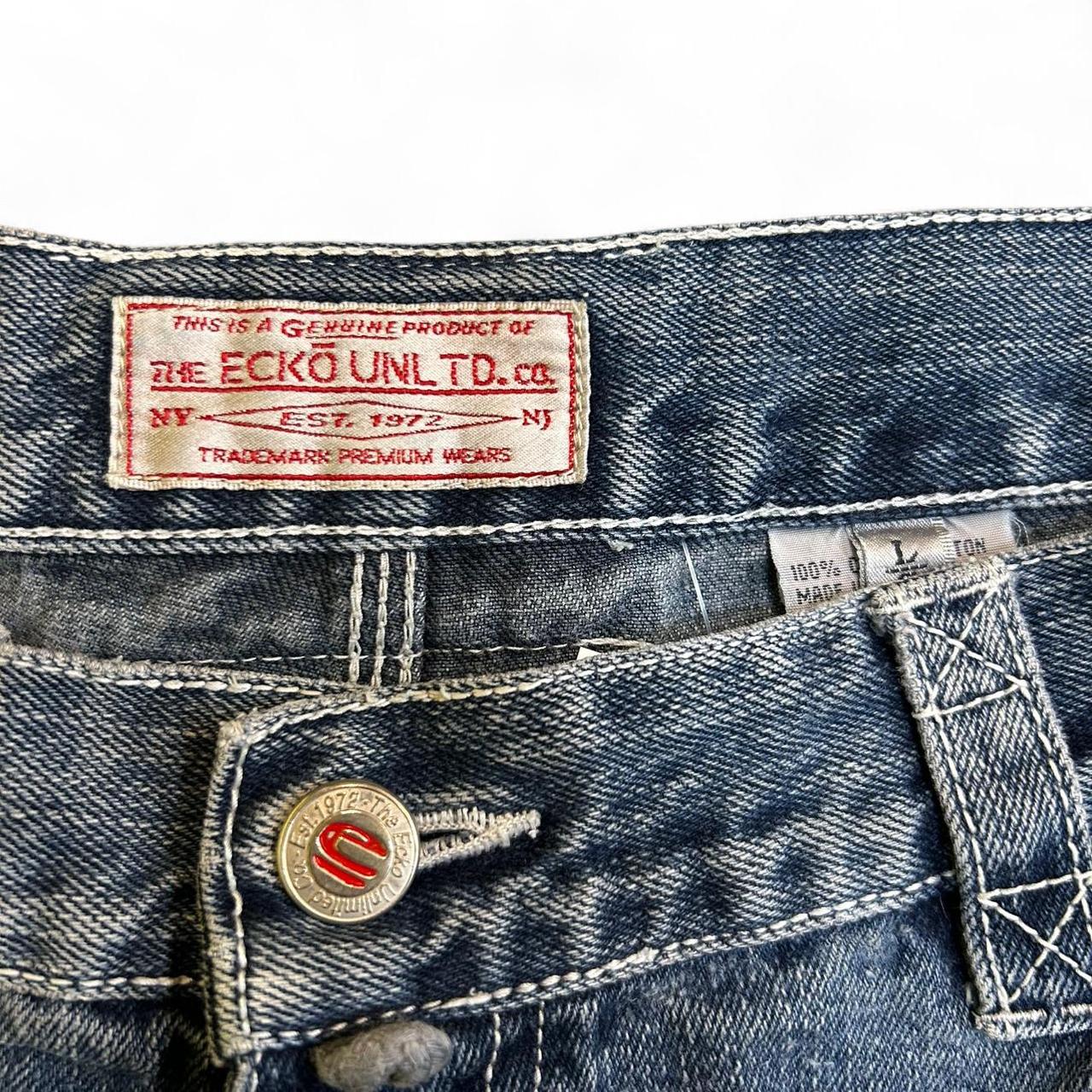 Grunge Ecko Unltd. Men's Blue and Navy Shorts