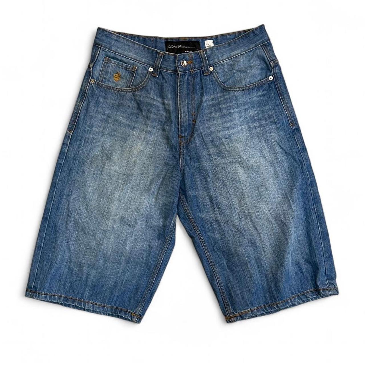 Y2K Rocawear Men's Blue Shorts