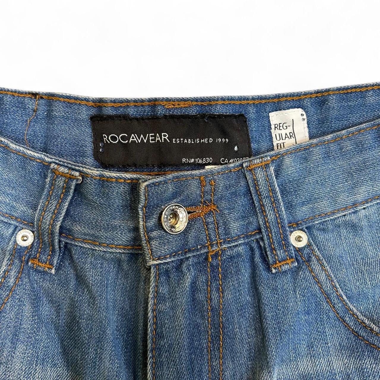 Y2K Rocawear Men's Blue Shorts