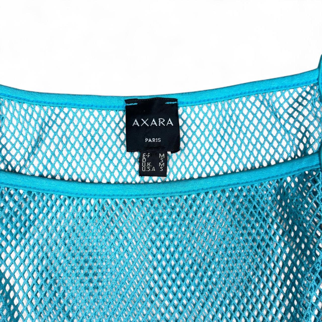 Cropped mesh rave tank