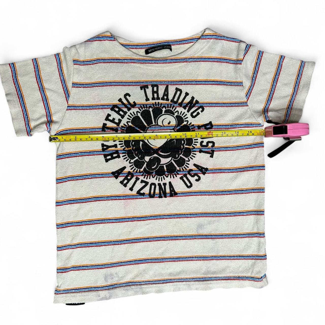 Hysteric Mini Trading Post Striped Baby Tee