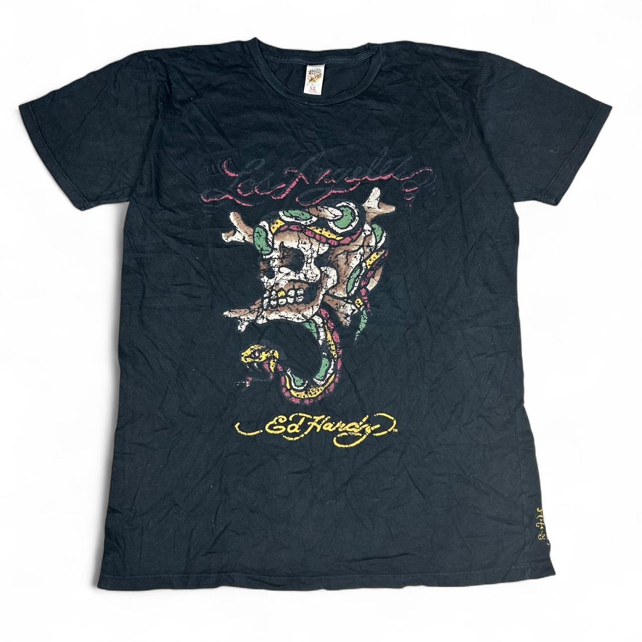 Ed Hardy Skull Snake Tee