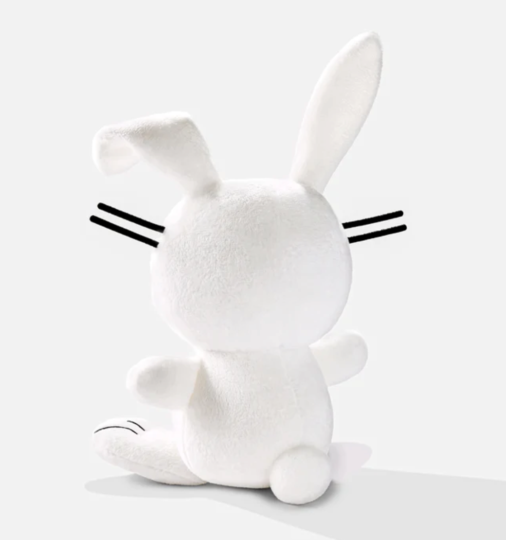 Happy Bunny Plushie Original