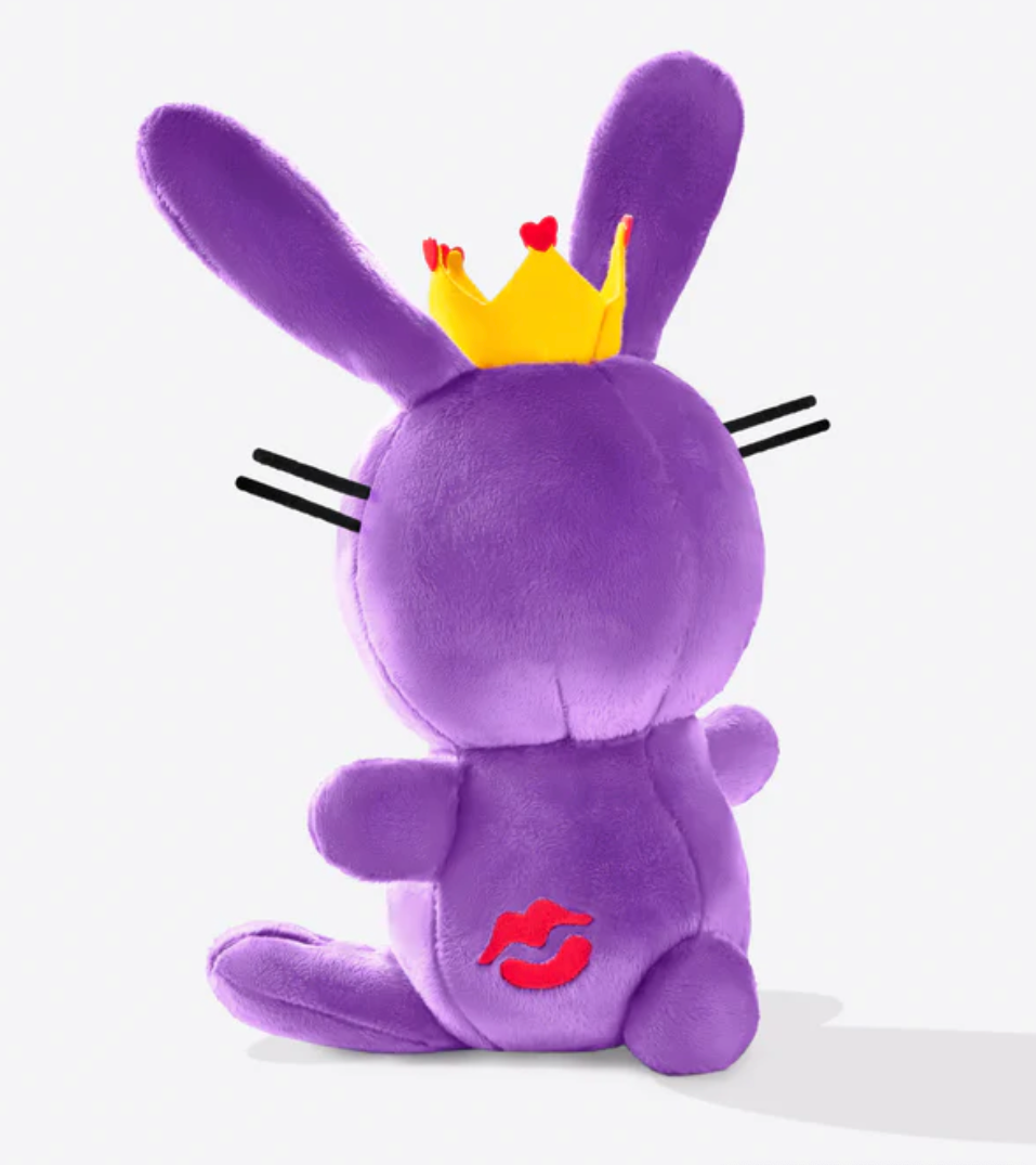 Happy Bunny Plushie Royalty