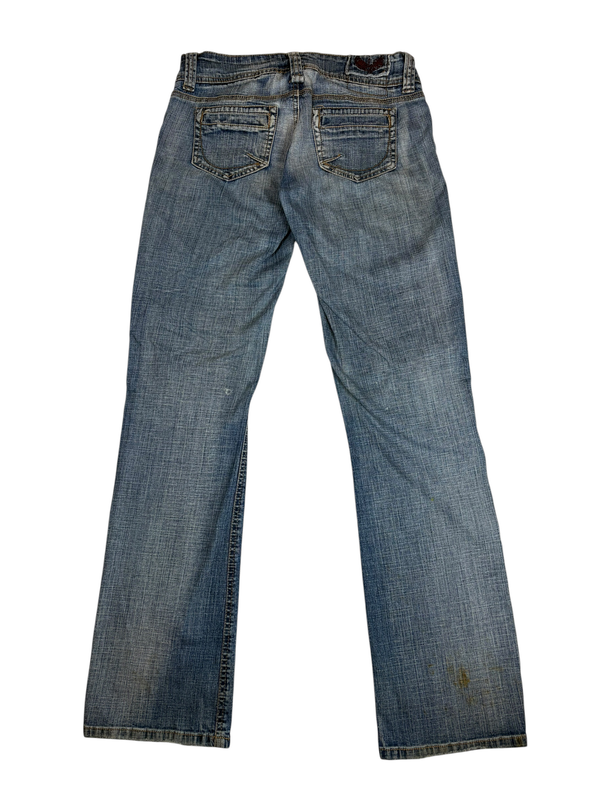 Vintage Straight Double Button Jeans
