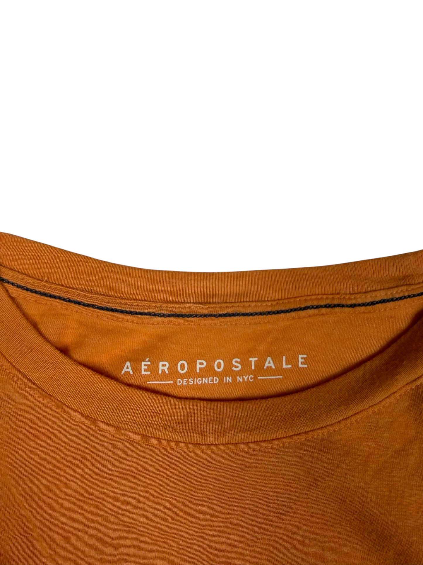 Aéropostal Orange Baby Tee