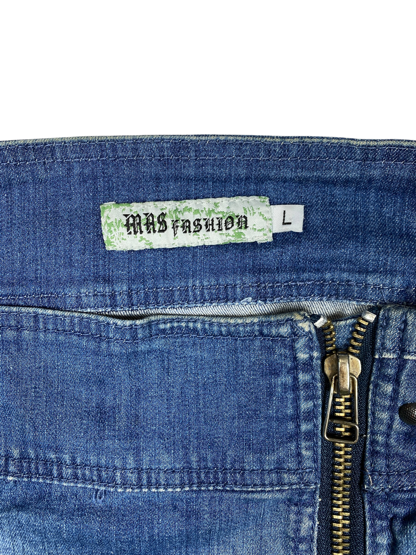 Y2K Studded Denim Skirt