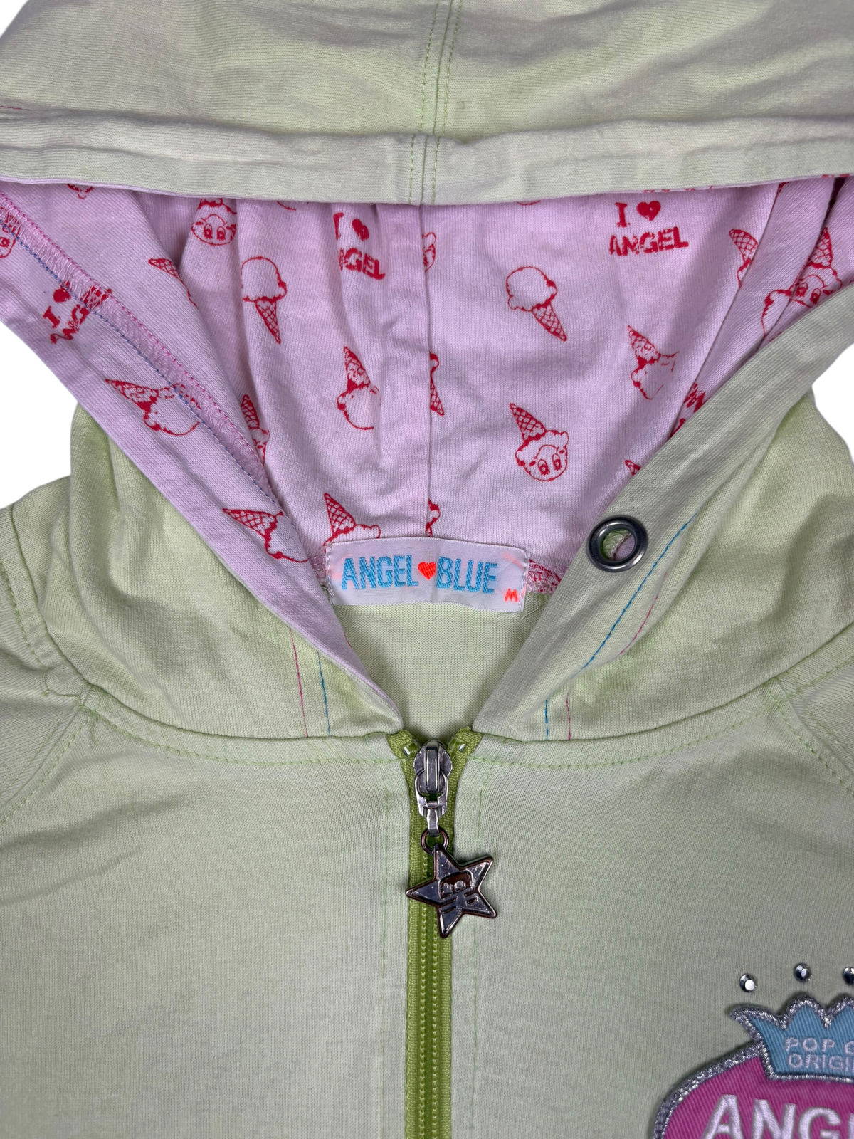 Angel Blue Sporty Sweatshirt