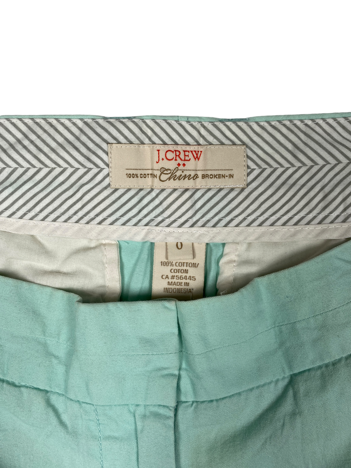 J. Crew Mint Shorts