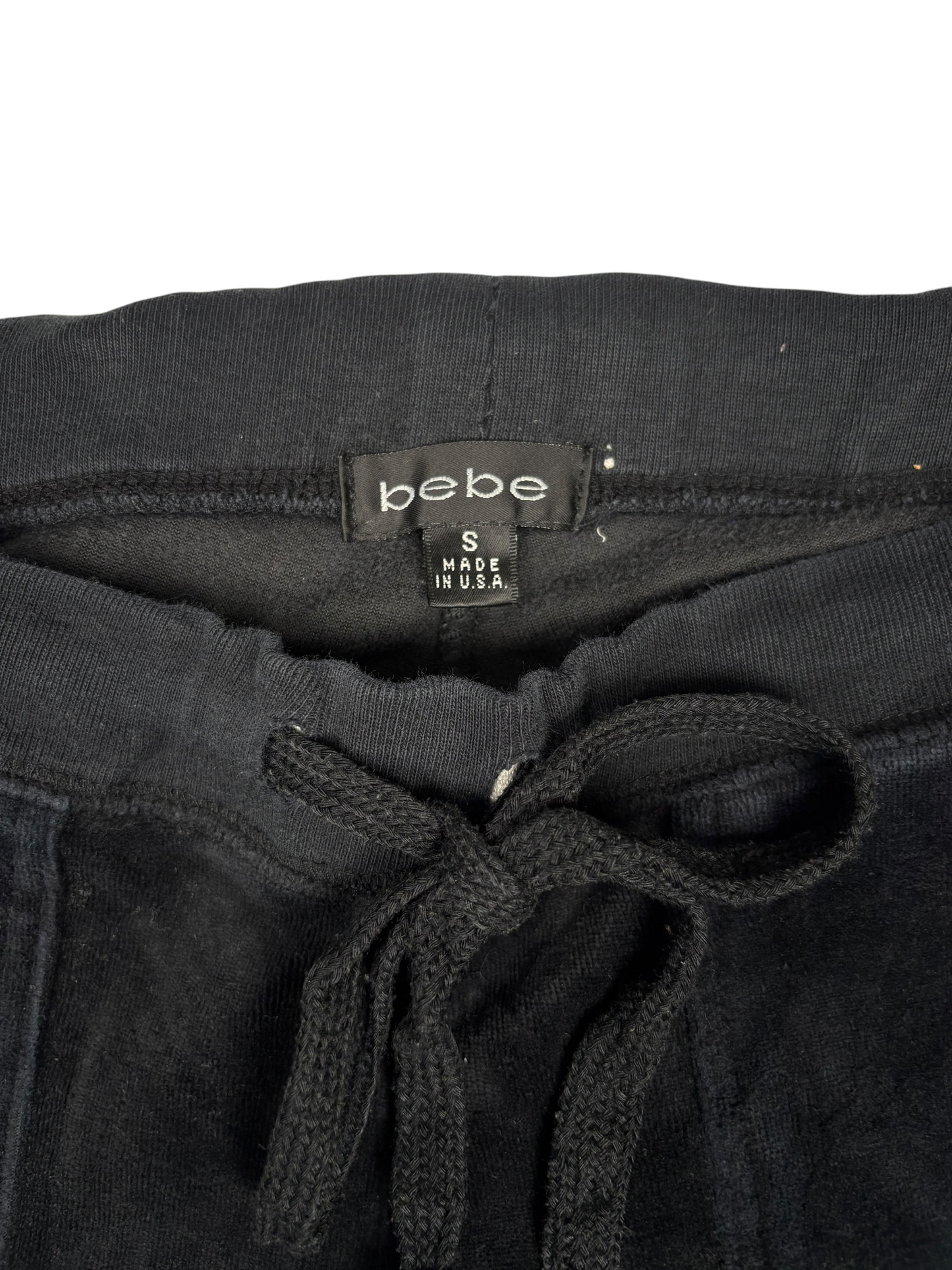 Bebe Velour Flare Sweatpants