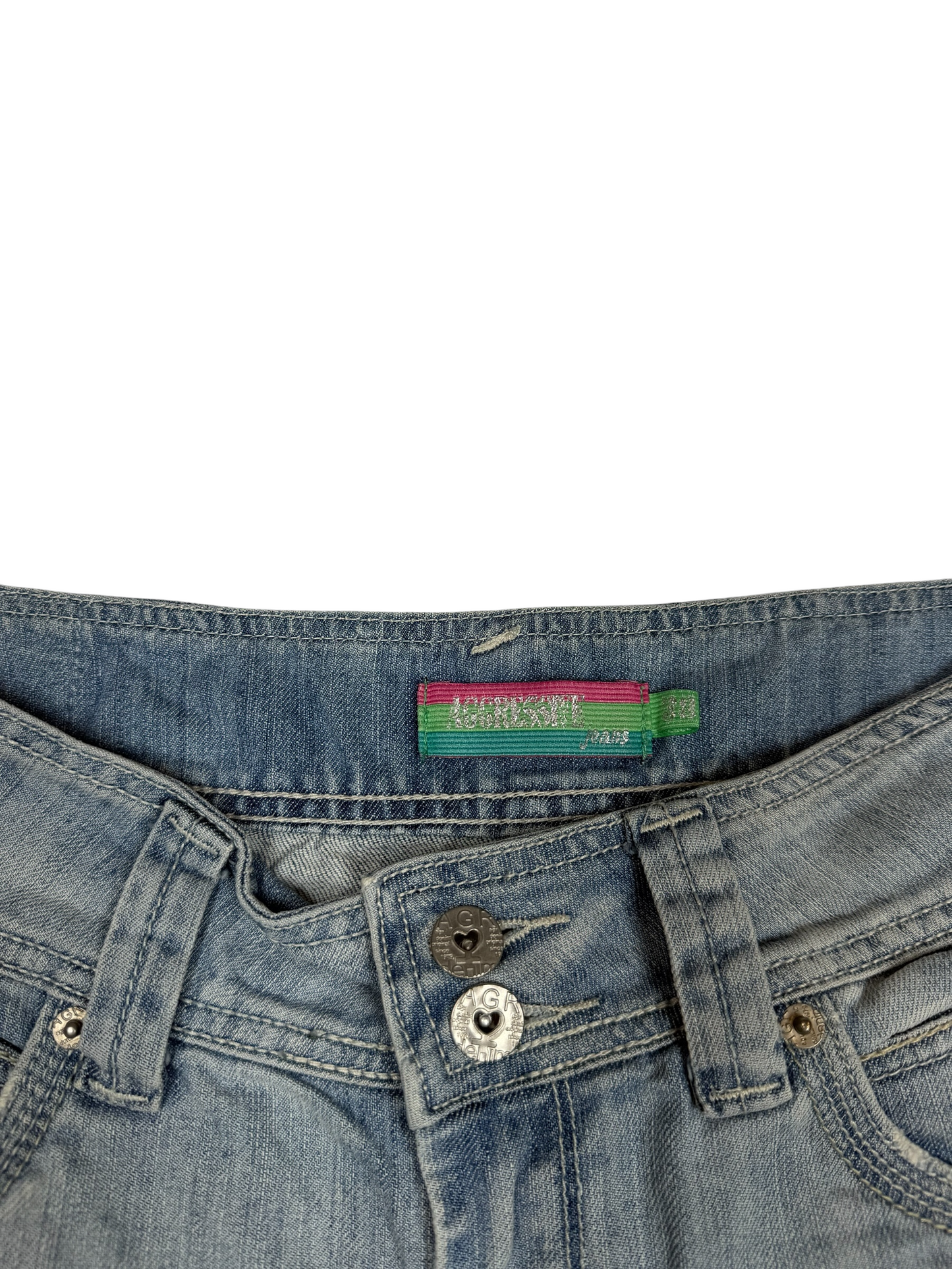 Aggressive Jeans Denim Micro Shorts