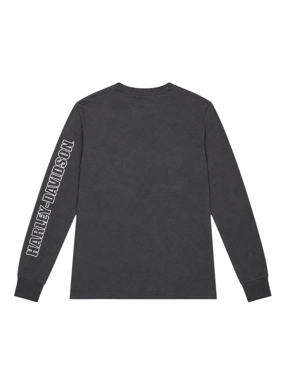 Harley Davidson Grey Logo Long Sleeve
