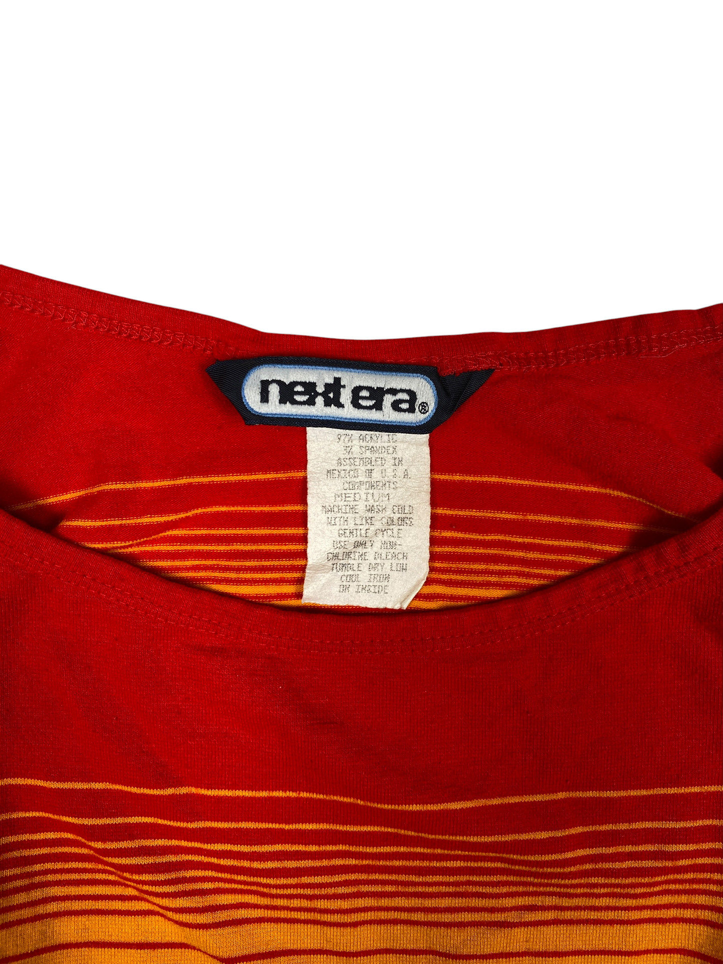 Y2K Sunset Striped Tank Top