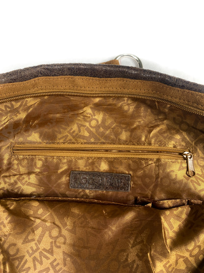 Rocawear Brown Studded Fur Purse
