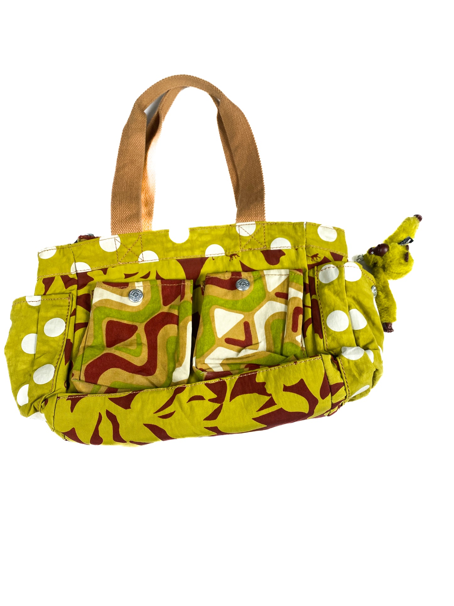 Kiplin Polkadot Purse with Monkey Accessory