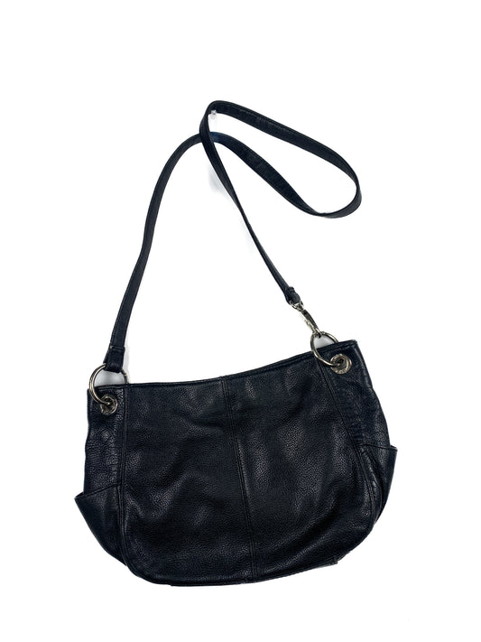 Italian Black Leather Purse