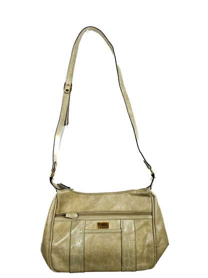 Beige Alligator Leather Purse