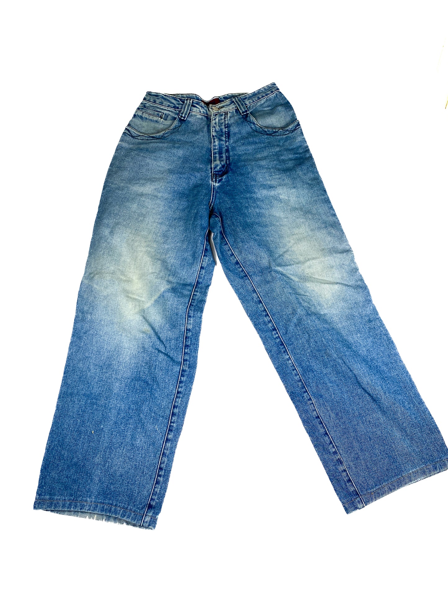 Blue Denim Baggy Jeans