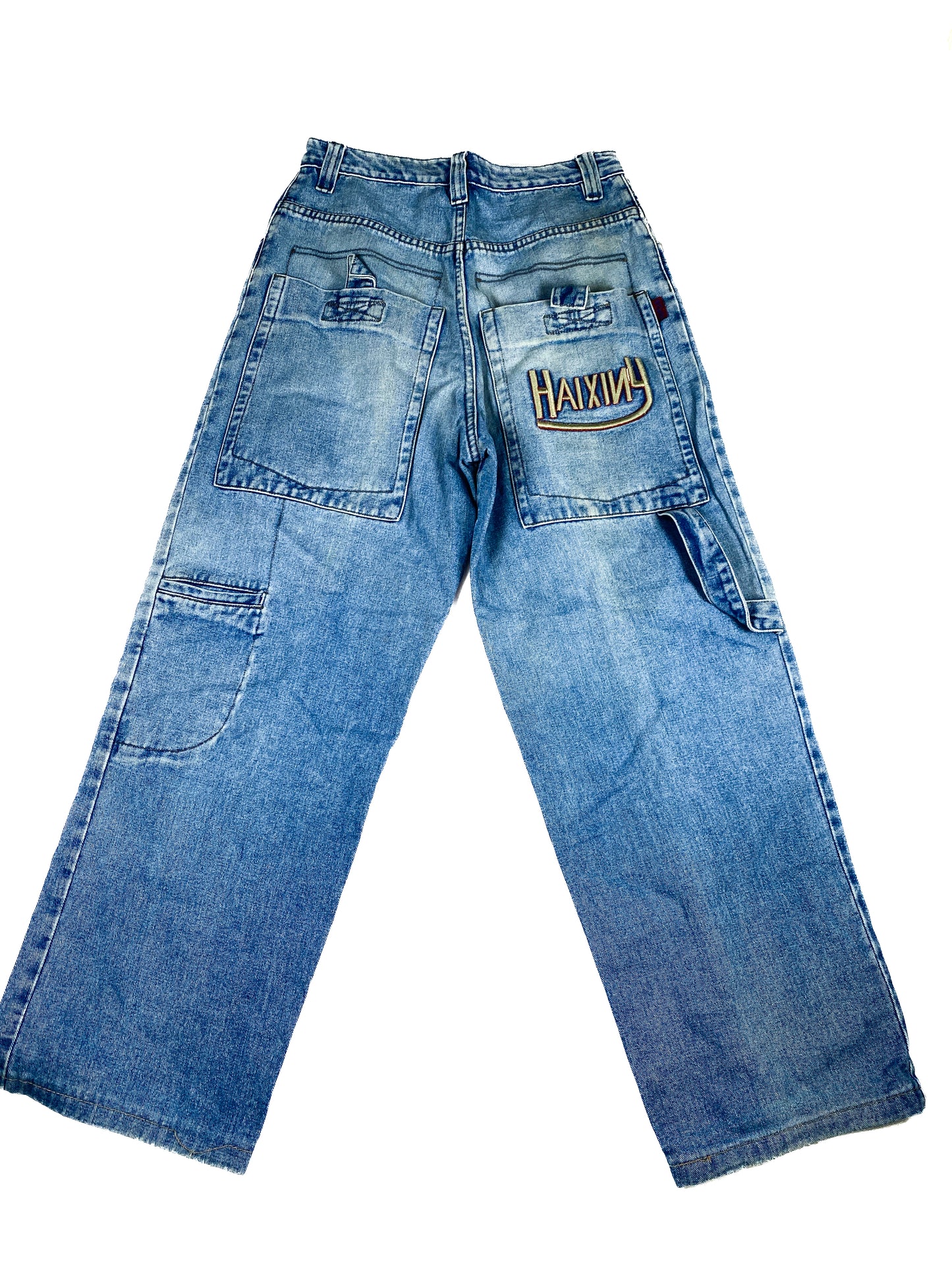 Blue Denim Baggy Jeans