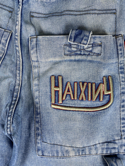 Blue Denim Baggy Jeans
