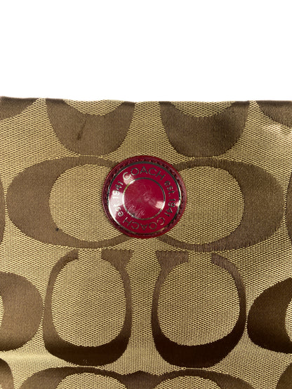 Coach Maroon Logo Purse