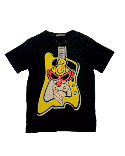 Hysteric Mini Yellow Guitar Baby Tee