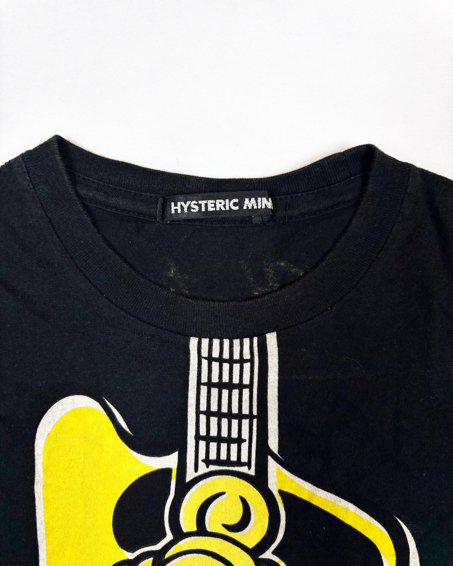 Hysteric Mini Yellow Guitar Baby Tee