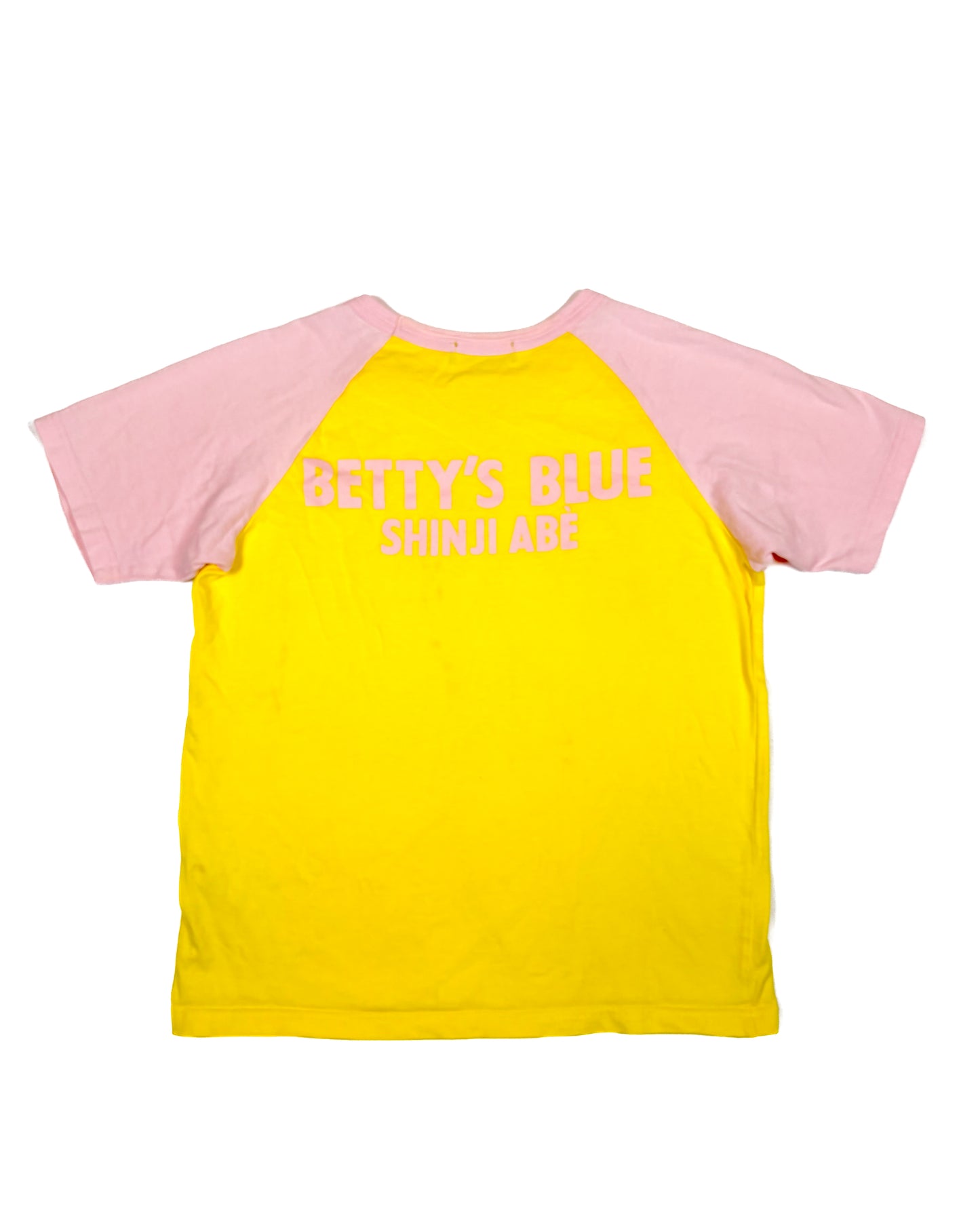 Betty's Blue Yellow Pink Star Baby Tee