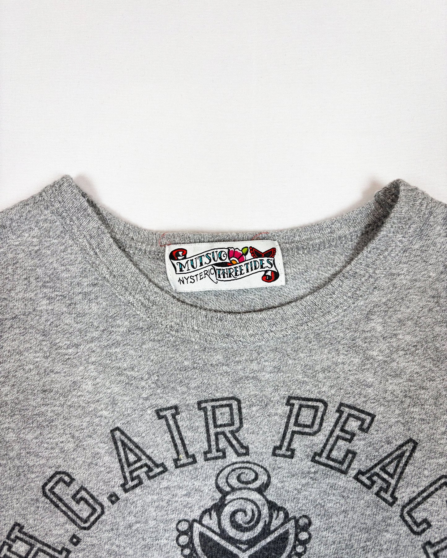 Hysteric Mini Grey Air Force Baby Tee