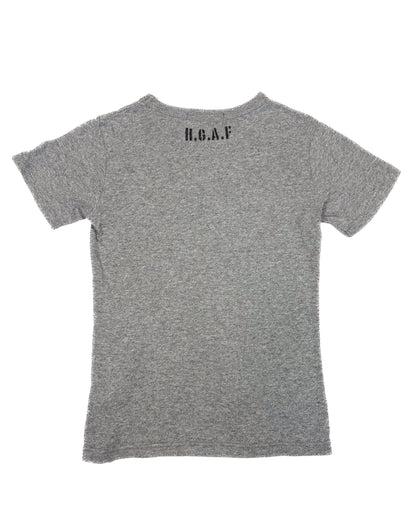 Hysteric Mini Grey Air Force Baby Tee