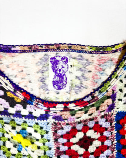 Muchacha Crochet Print Baby Tee