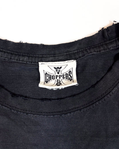 West Coast Choppers Distressed Logo Tee