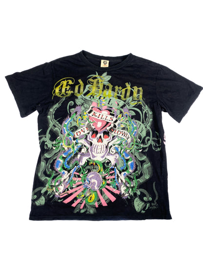 90's Bejeweled Ed Hardy Graphic Tee