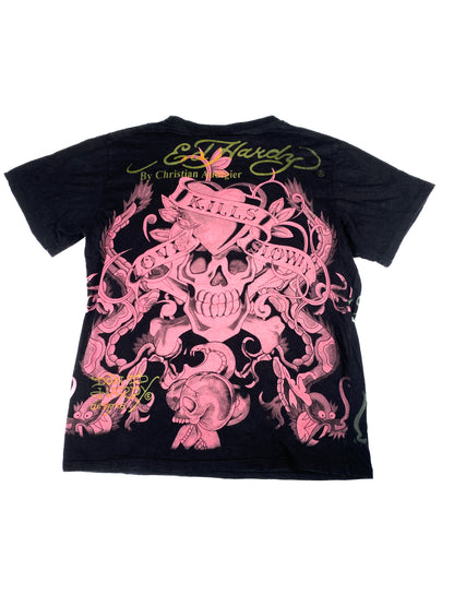 90's Bejeweled Ed Hardy Graphic Tee