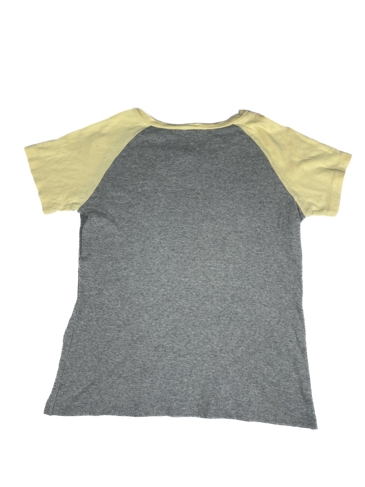 GAP Baby Tee Grey & Yellow